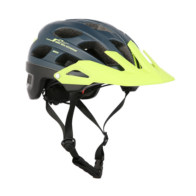 Cască de bicicletă albastru-verde, mărime L (55-61 cm)