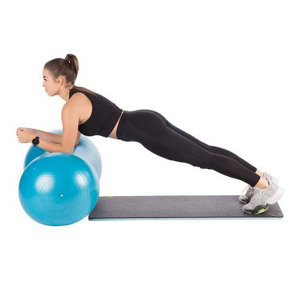 Blue Gymnastic Peanut Ball - Echipament pentru exerciții de stabilitate