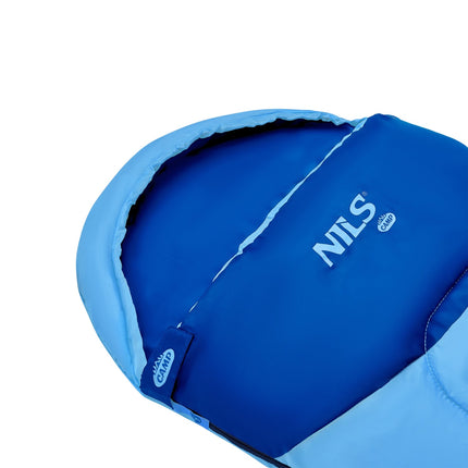 Sac de dormit Blue Junior, ușor, compact
