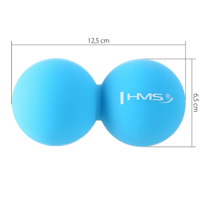 Minge de masaj albastră, dublă, HMS