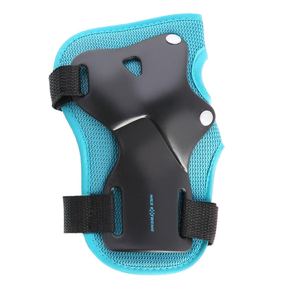 Set de protecție albastru Mărimea L – genunchi, cot, încheietură