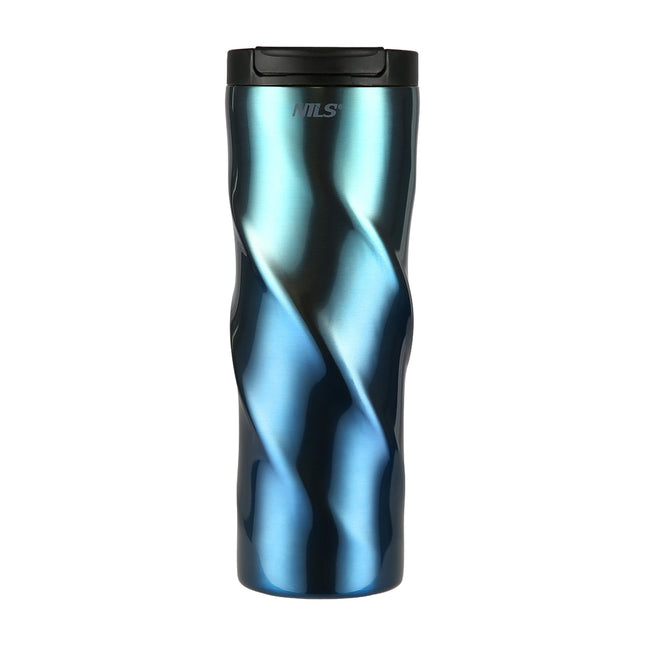 Cupa termica albastra, 22 oz, izolata