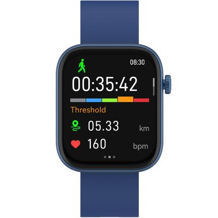Bluetooth AMOLED Smart Watch Blue
