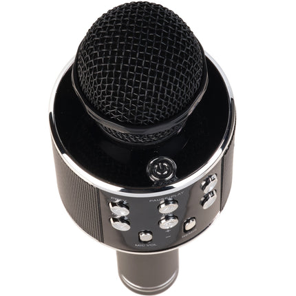 Bluetooth Karaoke Microphone with built-in speaker. Black