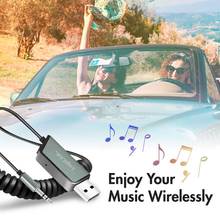 Bluetooth receiver and hands-free AUX 3.5 mm BT5.3