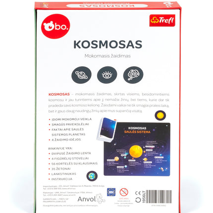 Bo. Joc educativ de societate Spațiul cosmic (în limba lituaniană)