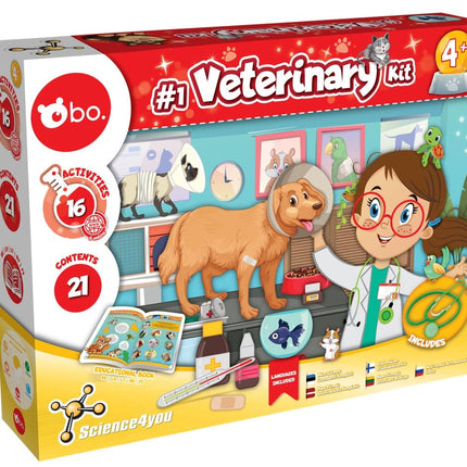 Bo. Set educativ Primul meu set de veterinar
