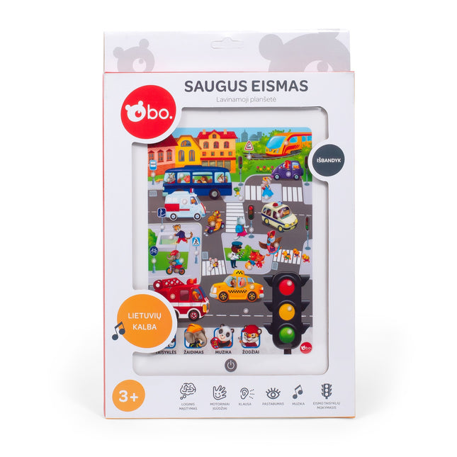 Bo. Educational Tablet "Traffic" (In Lithuanian Lang.)