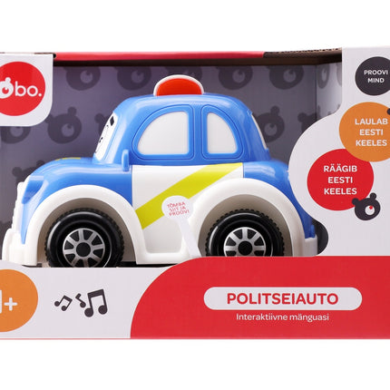 Mașină de poliție interactivă Bo (în limba estonă)