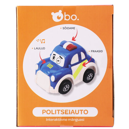Mașină de poliție interactivă Bo (în limba estonă)