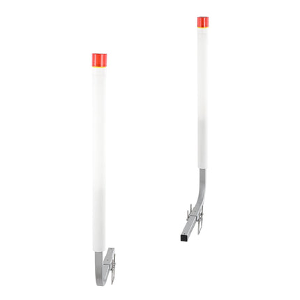 Boat Trailer Guide-Ons, 46 Inch, Solar LED, 2 Pack