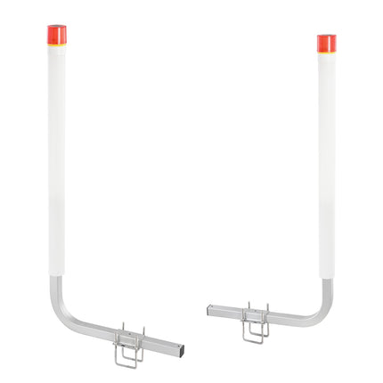 Boat Trailer Guide-Ons, 46 Inch, Solar LED, 2 Pack