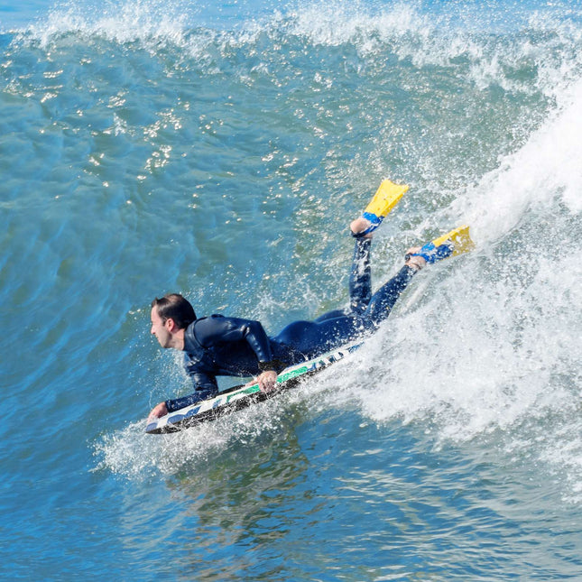 Placă de bodyboard, 84–104 cm, miez EPS, platformă XPE, fund HDPE