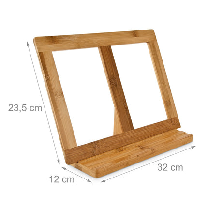 Bookshelf in bamboo