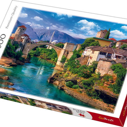 Puzzle Bosnia 500 de piese pentru adulți și copii