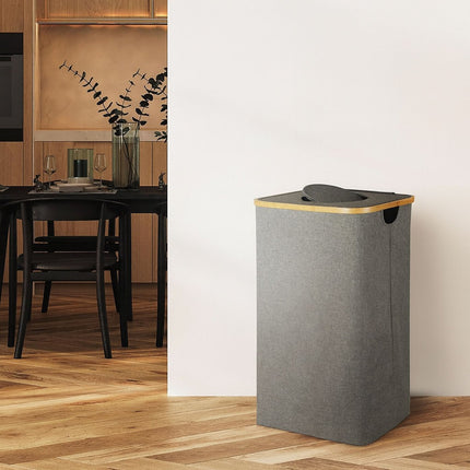 Colector de sticle cu capac, capacitate 100 l, sac detașabil