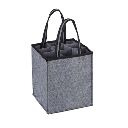 Geanta pentru sticle pentru 9 sticle Felt