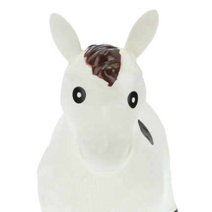 Bouncing animal Horse in white