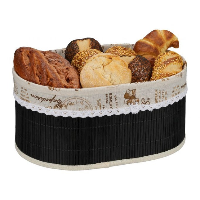 Coș de pâine Paris în negru