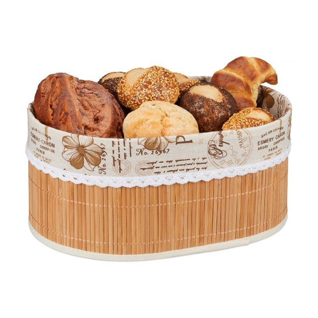 Coș de pâine din bambus Paris