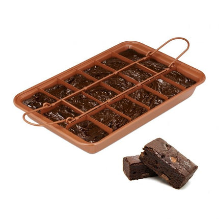 Formă pentru brownie cu bază ridicabilă