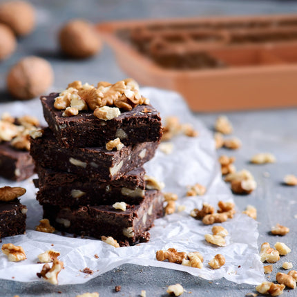 Formă pentru brownie cu bază ridicabilă