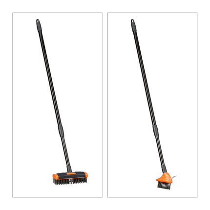 Set de perii cu maner telescopic