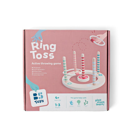 Joc de activități Bs Toys cu aruncarea inelelor