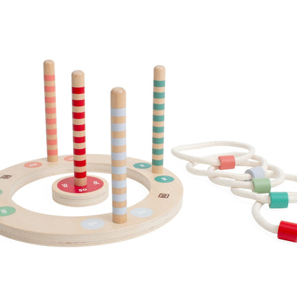 Joc de activități Bs Toys cu aruncarea inelelor
