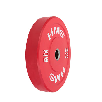 Placă Olimpică de protecție, 25 KG, roșie