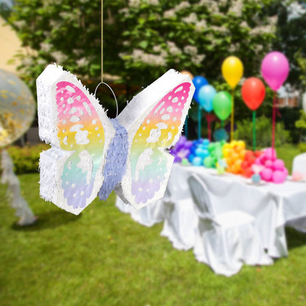 Piñata fluture pentru petrecerile de aniversare pentru copii