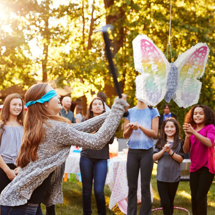 Piñata fluture pentru petrecerile de aniversare pentru copii