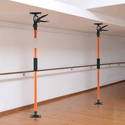 Cabinet Jack Support Poles, 4-Pack, 116–290 cm, 70 kg