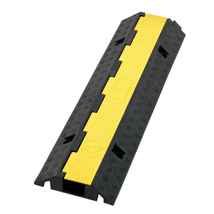 Cable Protector Ramp, 22,000 lb Axle, 1-Channel 70x50mm