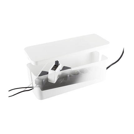 Cable box - Cable hide L White