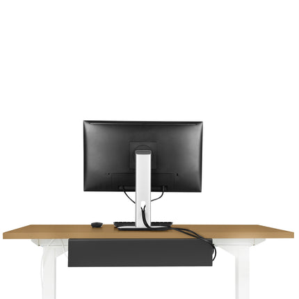 Cable tray for mounting under the desk Sv