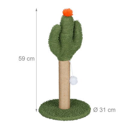 Stâlp pentru zgârieturi cactus