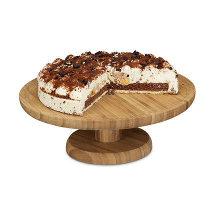 Farfurie de tort pe baza de bambus