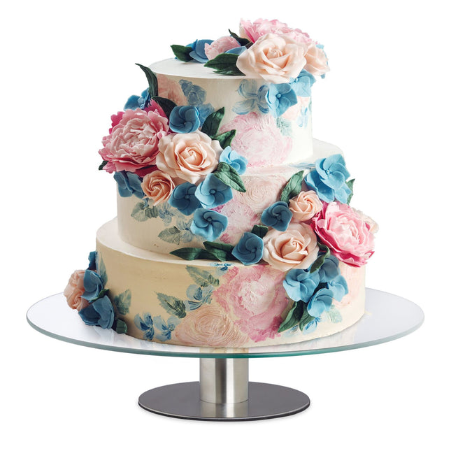 Farfurie de tort cu picior