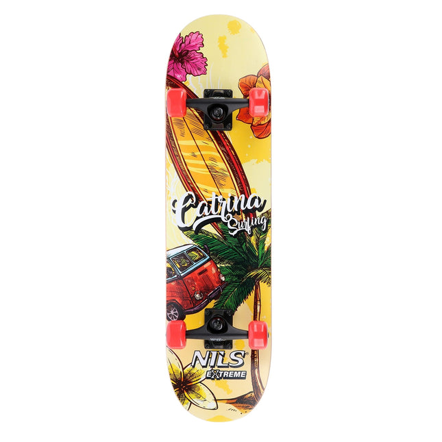 Skateboard Californication, punte durabilă, Nils Extreme