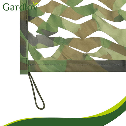 Plasă de camuflaj impermeabilă 2x3m cu 100 de cleme de cablu