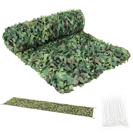 Plasă de camuflaj 2x5m impermeabilă cu 100 de legături