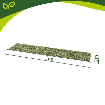 Plasă de camuflaj 2x5m impermeabilă cu 100 de legături