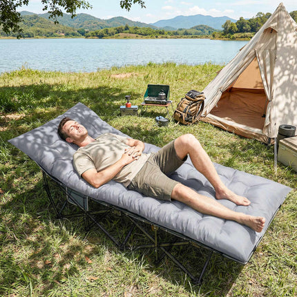 Saltea de camping, grosime 8 cm, antiderapantă, pliabilă, 200 x 80 cm