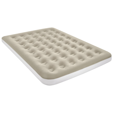 Saltea de camping, 203x152x22 cm, Bej