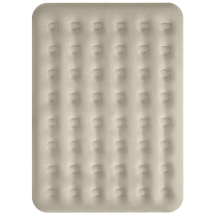 Saltea de camping, 203x152x22 cm, Bej