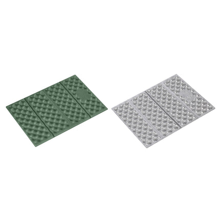 Covoraș de camping, suport din aluminiu, 40 cm, verde