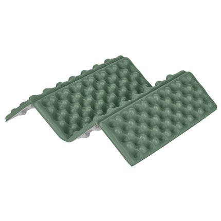 Covoraș de camping, suport din aluminiu, 40 cm, verde