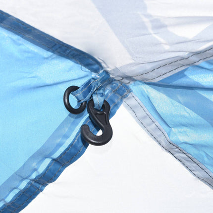 4-person camping tunnel tent, UV protection, waterproof