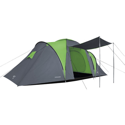 Cort de camping – 4 persoane, rezistent la apă, Configurare ușoară